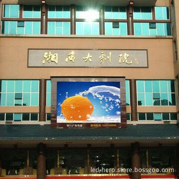 Environment-friendly/Fashionable LED Display, Long Lifespan, High-brightness, Good Waterproof